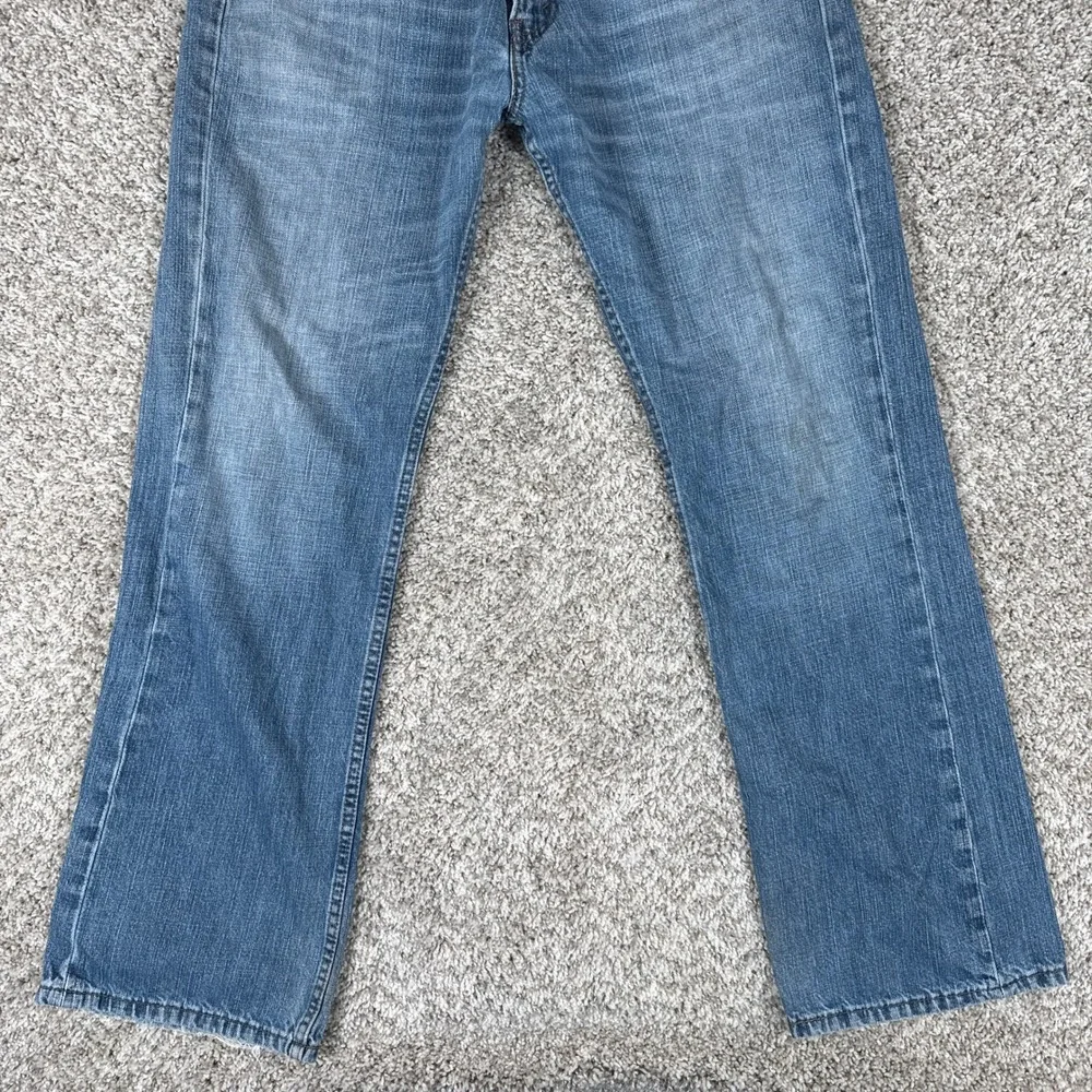 Levi's 527 Jeans Mens‎ 36x32 Blue Slim Bootcut Medium Wash Denim